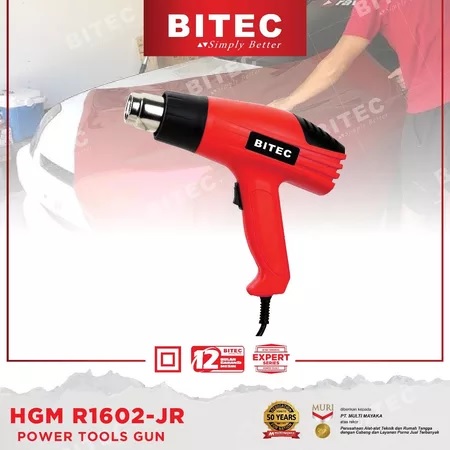 BITEC Heat Gun Machine Alat Heat Gun Mesin Lem Tembak 1600W HGM R1602-JR