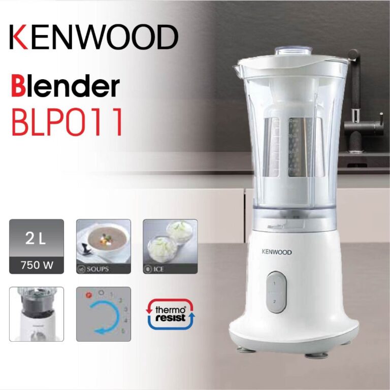 Kenwood Blender Mini Compact 3 in 1 Grinder & Chopper Pisau Titanium Garansi Resmi 1 Tahun BLP 011