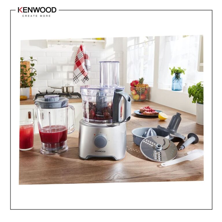 KENWOOD - COMPACT FOOD PROCESSOR 800 WATT - FDP 302 SI - GARANSI RESMI 1 THN