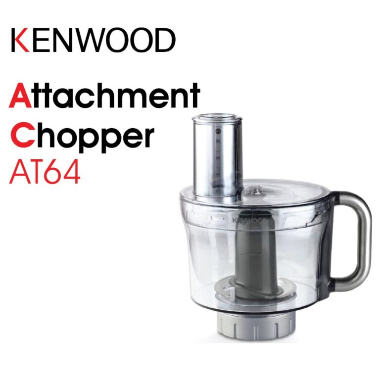 Kenwood Food Processor Attachment Chopper + 6 Disc Garansi Resmi 1 Tahun AT647