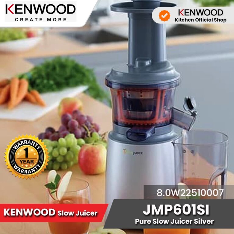 Kenwood Pure Slow Juicer Nutrisi Maksimal 150W Garansi 1 Tahun JMP601SI