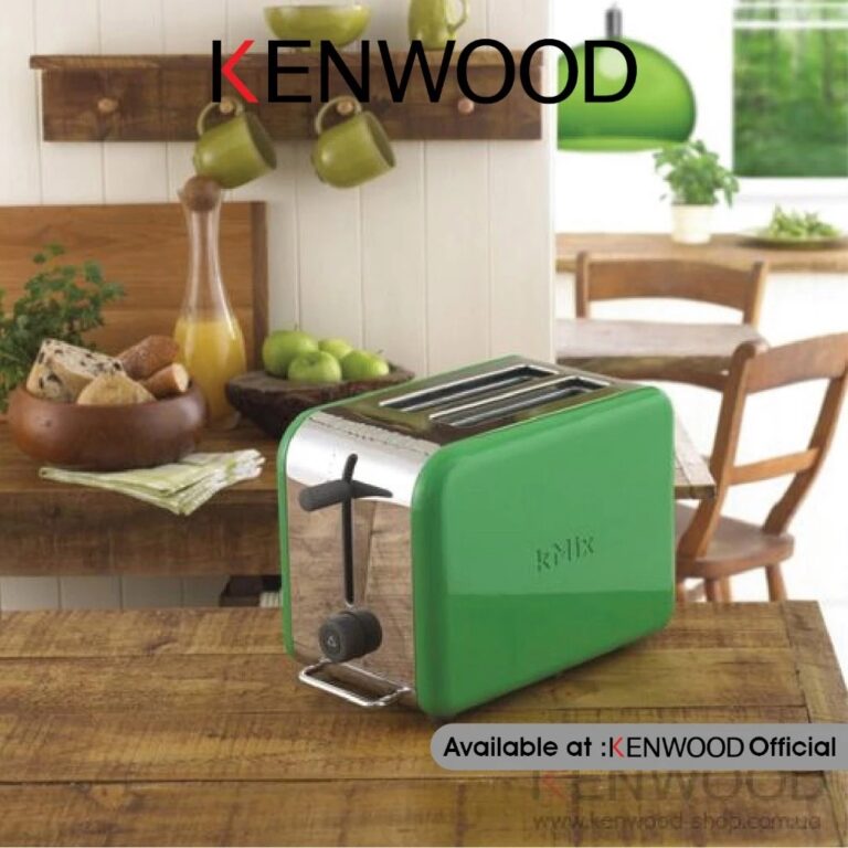 Kenwood Pemanggang Roti 2 Slice Toaster Elegan Stainless Steel Garansi Resmi 1 Tahun TTM 025