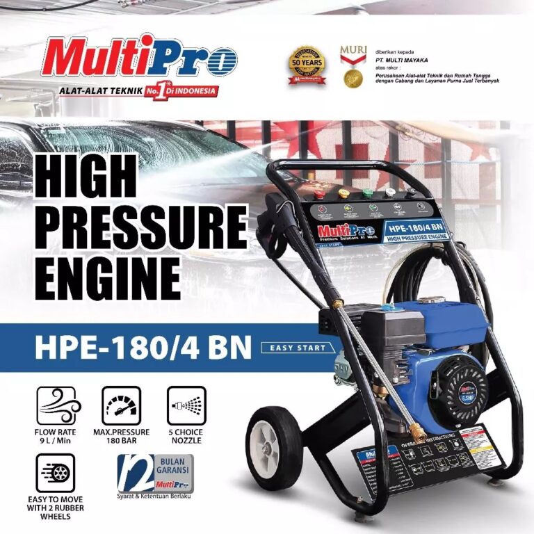 MultiPro HPE-180/4 BN 6.5HP High Pressure Washer