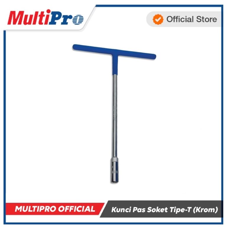 MultiPro Kunci Pas Soket Tipe-T Chrome Vanadium T-Wrench Kuat & Tahan Lama Garansi 1 Tahun