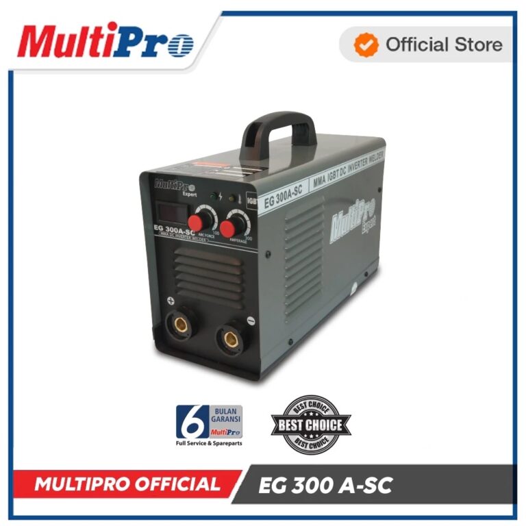 MultiPro Mesin Las Tongkat EG 300 A-SC Welding Stick 300A Garansi Resmi 1 Tahun