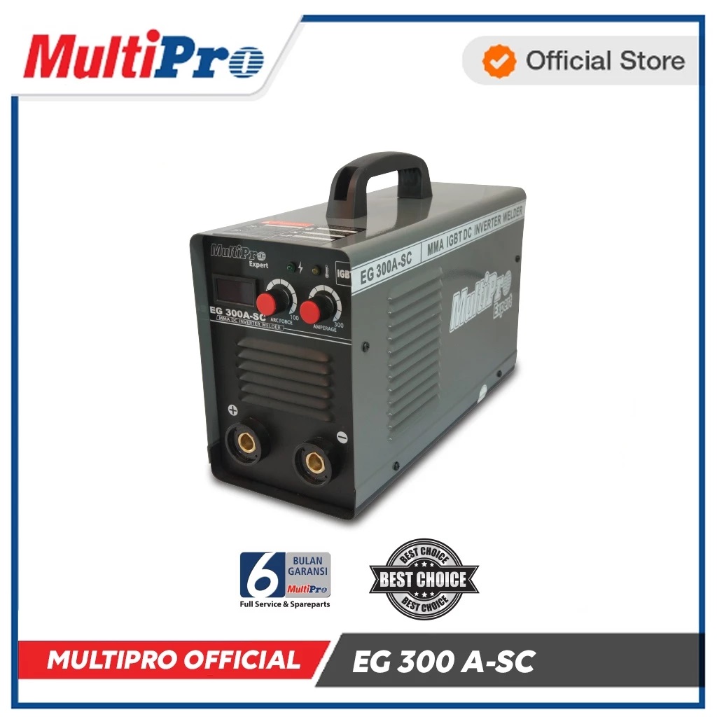 MultiPro Mesin Las Tongkat EG 300 A-SC Welding Stick 300A Garansi Resmi 1 Tahun