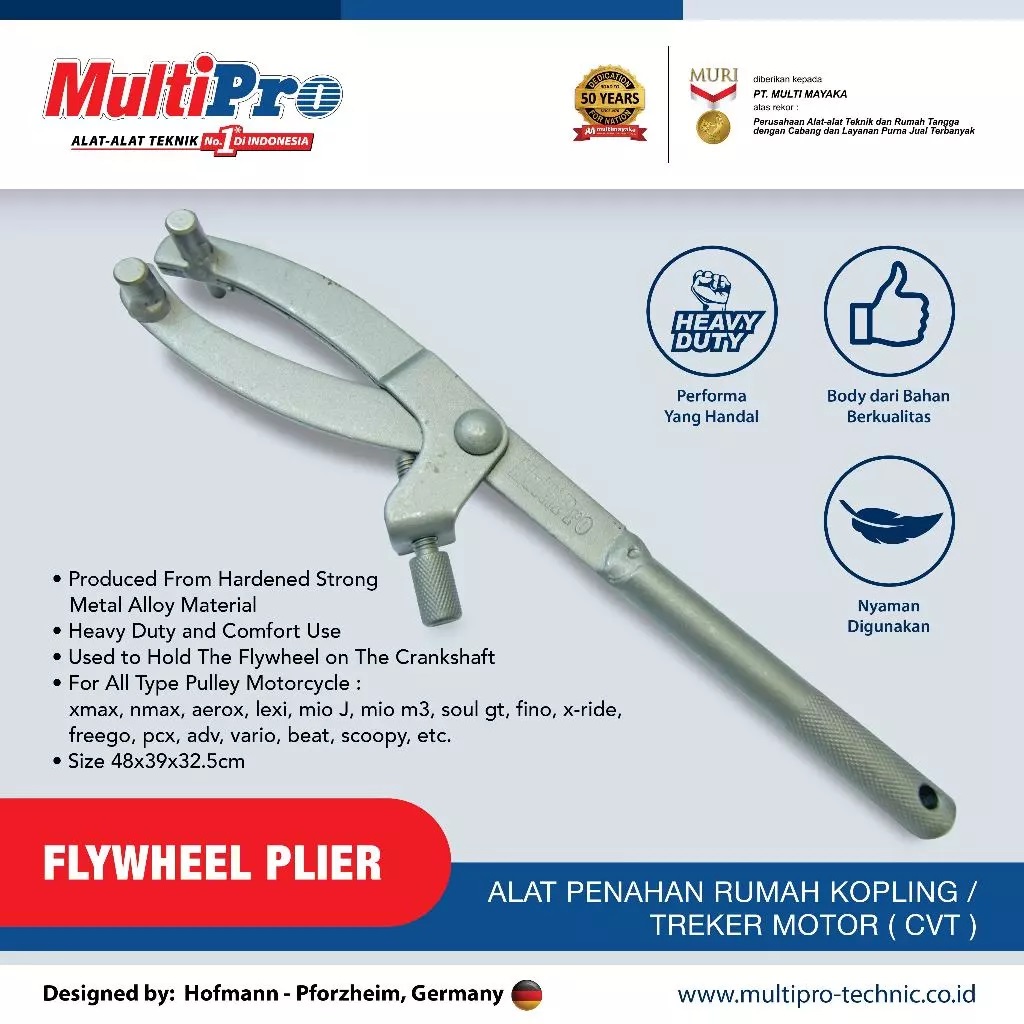 MultiPro Tang Flywheel Alat Bongkar Pasang CVT Motor - Fly Wheel Plier