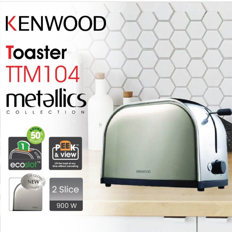Kenwood Pemanggang Roti Toaster TTM104 Garansi Resmi 1 Tahun