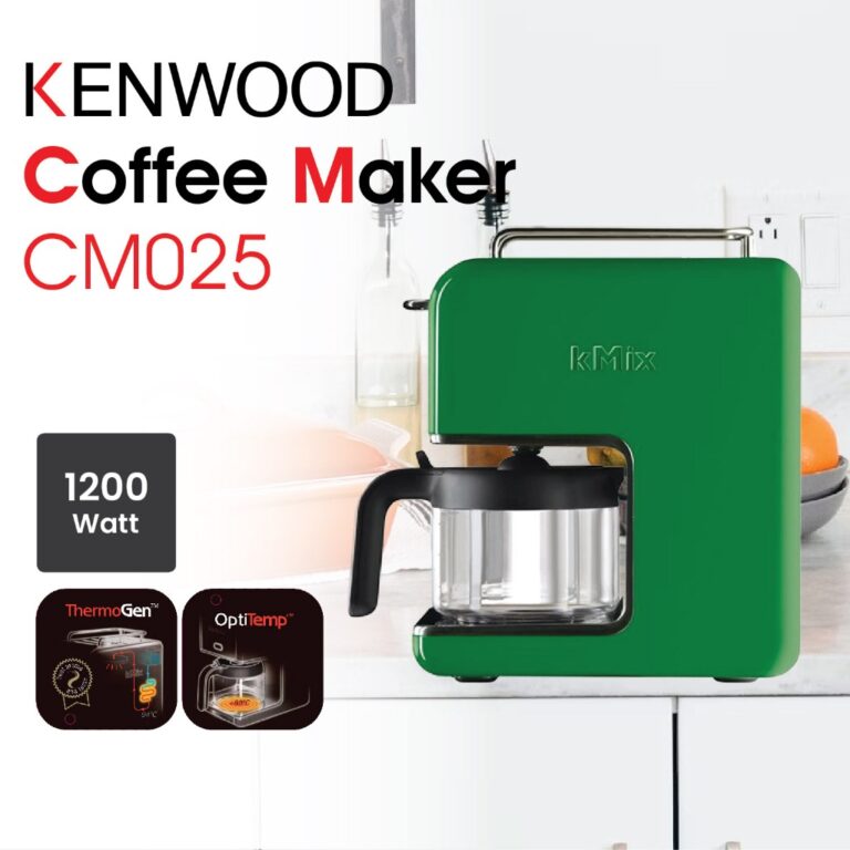 Kenwood Coffee Maker Pembuat Kopi CM025 Garansi Resmi 1 Tahun