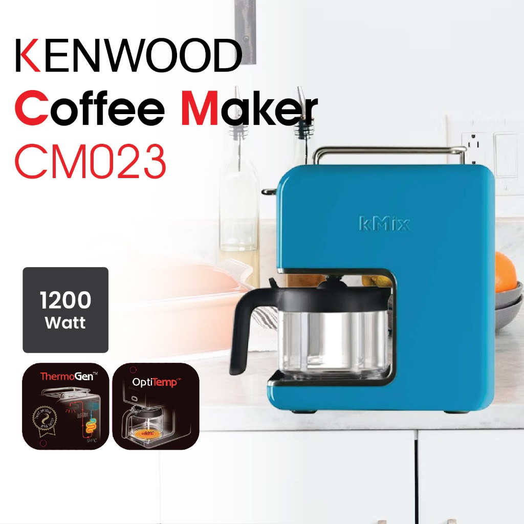 Kenwood Mesin Pembuat Kopi Coffee Maker CM023 Garansi Resmi 1 Tahun