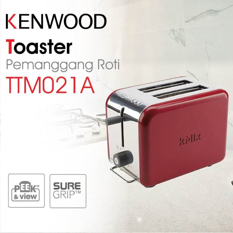 Kenwood Pemanggang Roti Toaster TTM021A Garansi Resmi 1 Tahun