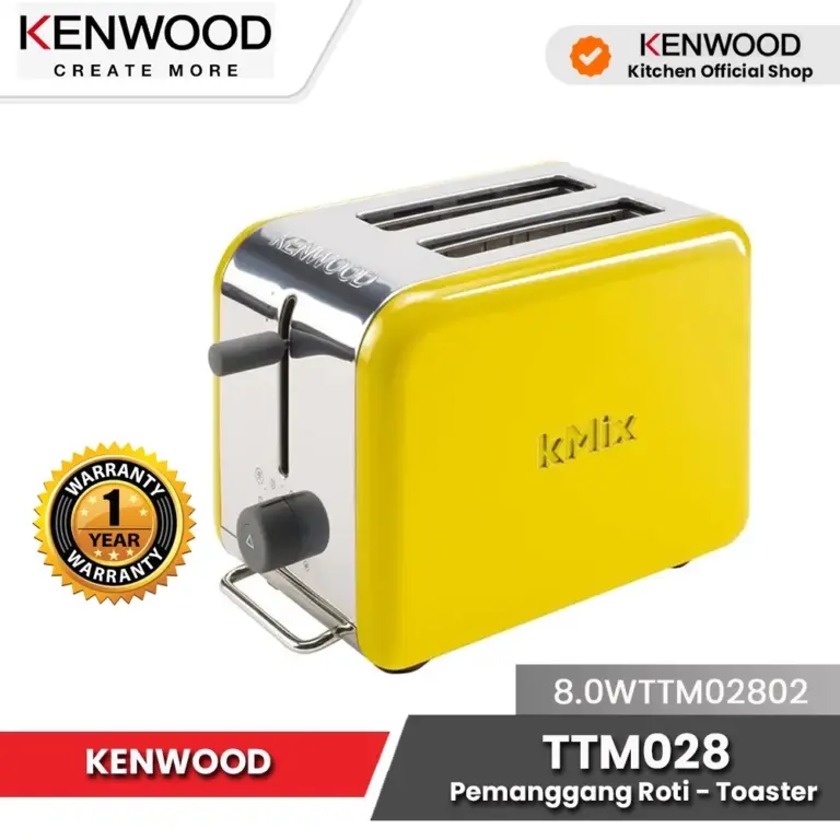 Kenwood Pemanggang Roti Toaster TTM028 Garansi Resmi 1 Tahun