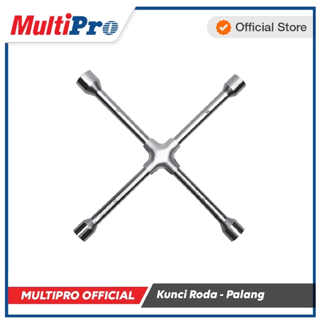 MULTIPRO - KUNCI RODA - PALANG / 4 WAY CROSS WRENCH - GARANSI RESMI 1 TAHUN