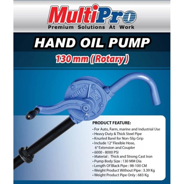 MULTIPRO - POMPA OLI / HAND OIL PUMP (ROTARY) - GARANSI RESMI 1 TAHUN