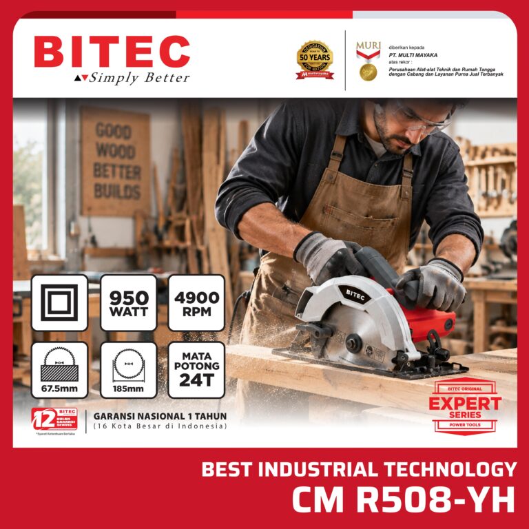 BITEC CM R508-YZ Circular Saw 950W 7 Inch